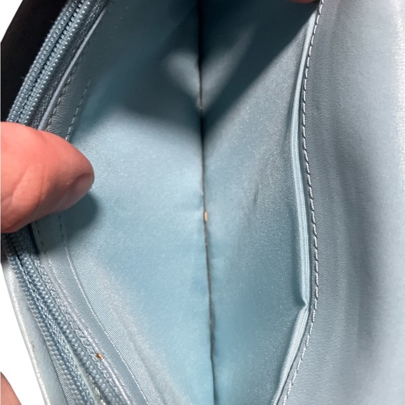 Coach Blue Leather Wallet - Picture 5 of 10